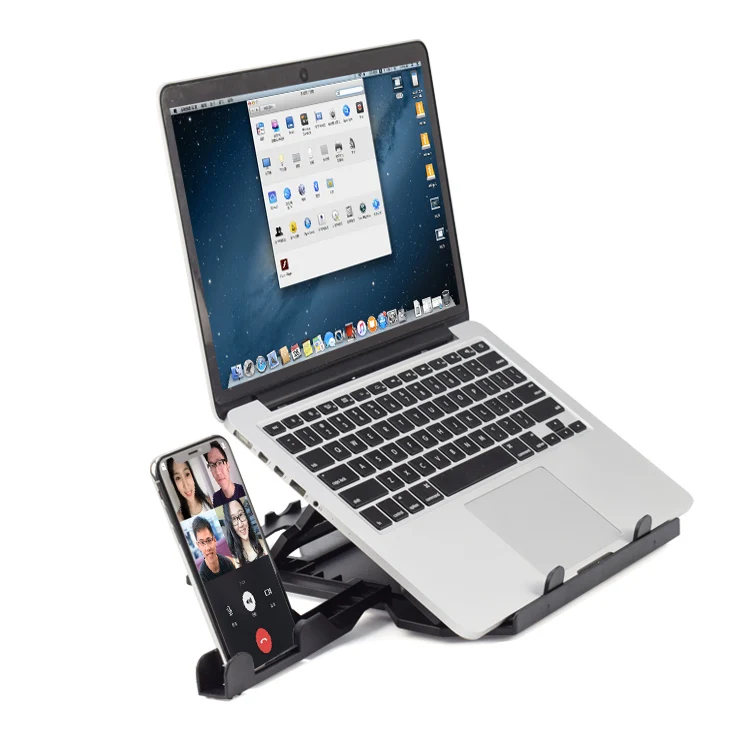 Оптовая торговля подставка для телефона labtop подставка для ноутбука 17 дюймов 360 Вращающаяся регулируемая высота подставка для ноутбука