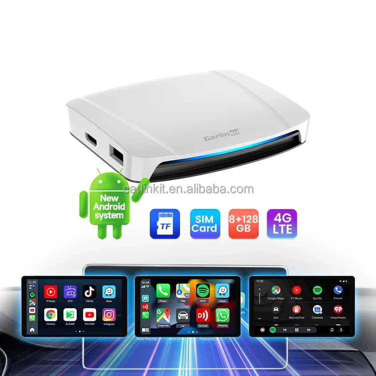 Carlinkit Android 13 Smart Ai Box - 8GB 128GB HDMI USB