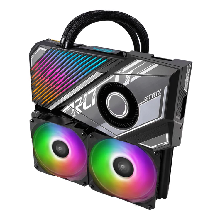 ASUS ROG Strix LC Geforce RTX 3090 Ti Ultimate Gaming GPU