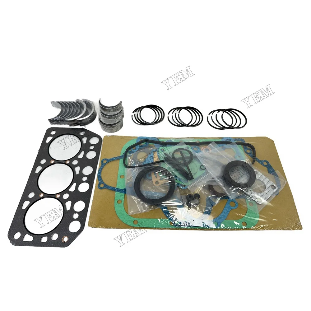 K3F Overhaul Re-Ring Kit Fits for Mitsubishi K3F Engine Crawler Excavator