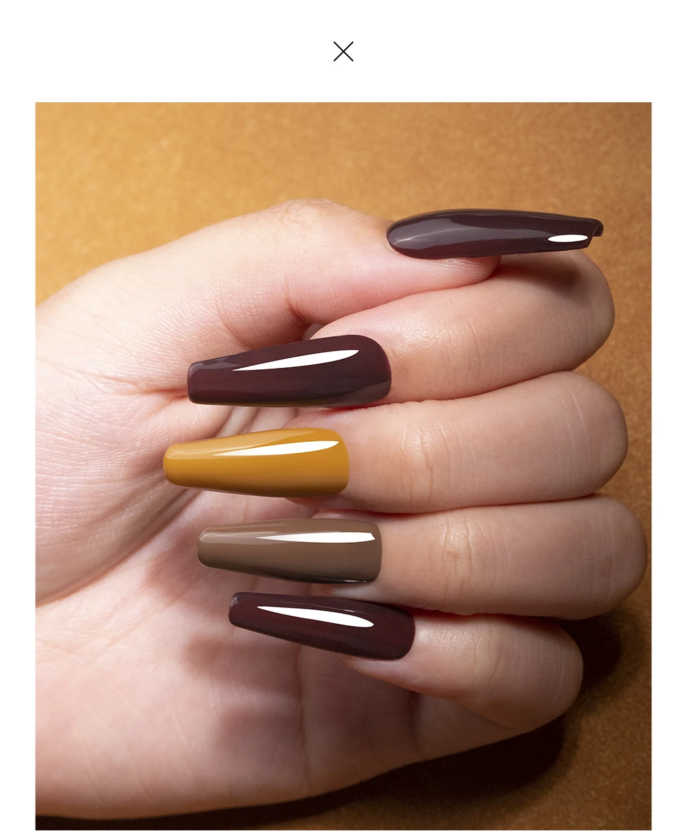 gel nail polish nail gel supplier verniz nail polish gelpolish brown gel esmaltes semipermanente gel polish set gel nail polish set nail kit 6 pieces gel polish