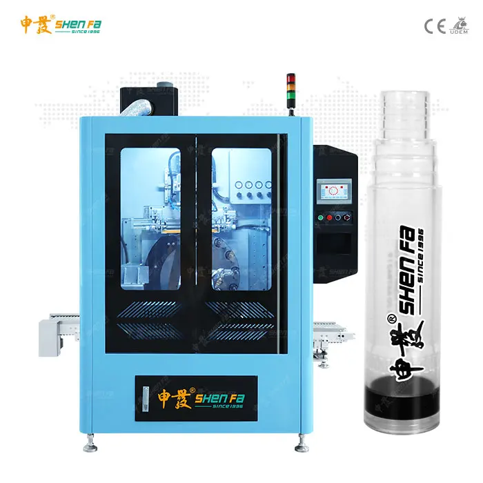 Cylindrical Bottle Tube Pen Screen Printing Machine Silk Screen Printer