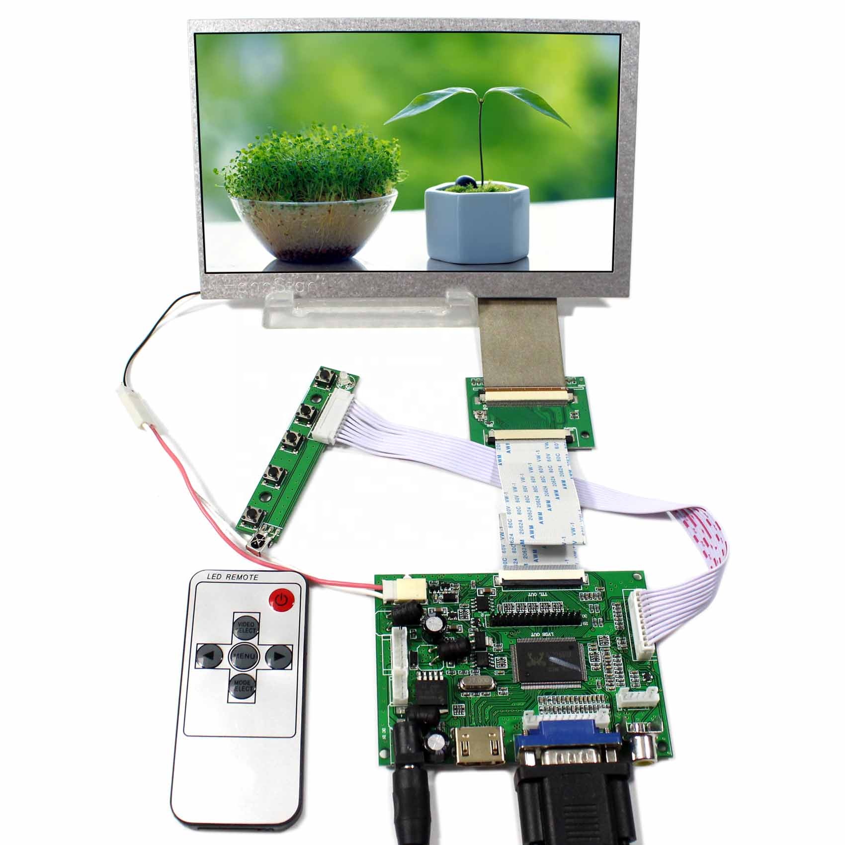 Lcd-плата контроллера антикражная Y2662 V1, 7 дюймов 800x480 разрешение 60pin TFT ЖК-экран