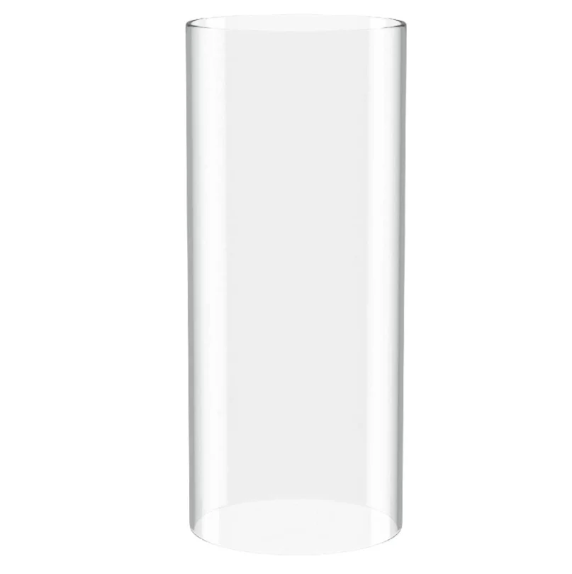 Труба из боросиликатного стекла для свечей с открытым концом, прозрачный подсвечник