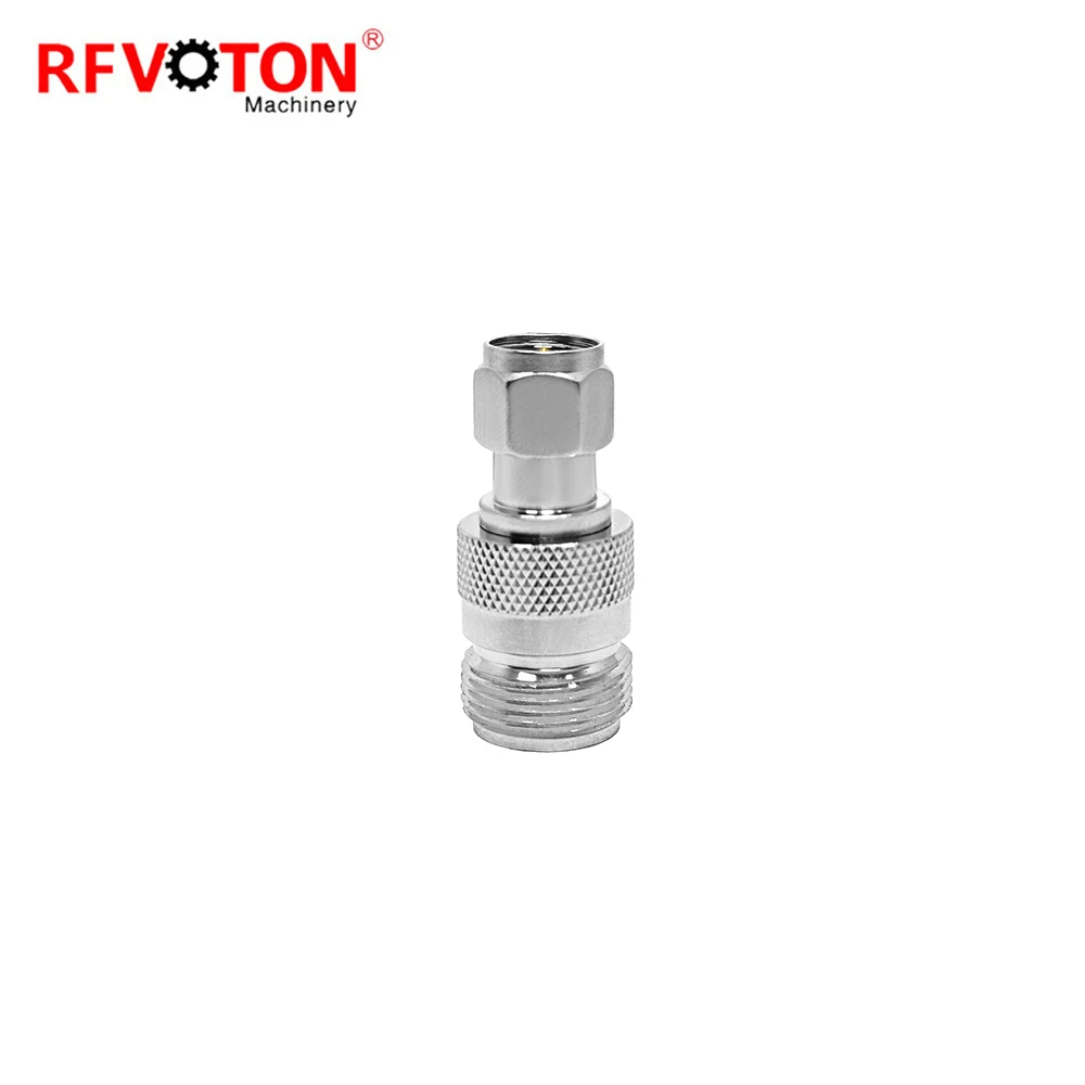 Factory Supply F Male Plug Macho to N Female Jack Hembra Socket Rf Adaptor RF Copper Brass Connector Adapter in Stock ROHS