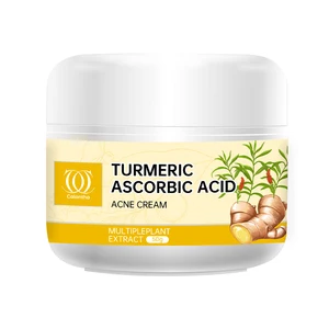 Private Label Acne Treatment for Turmeric Herbal Serum Whitening & Anti-Acne with Arbutin Niacinamide Collagen