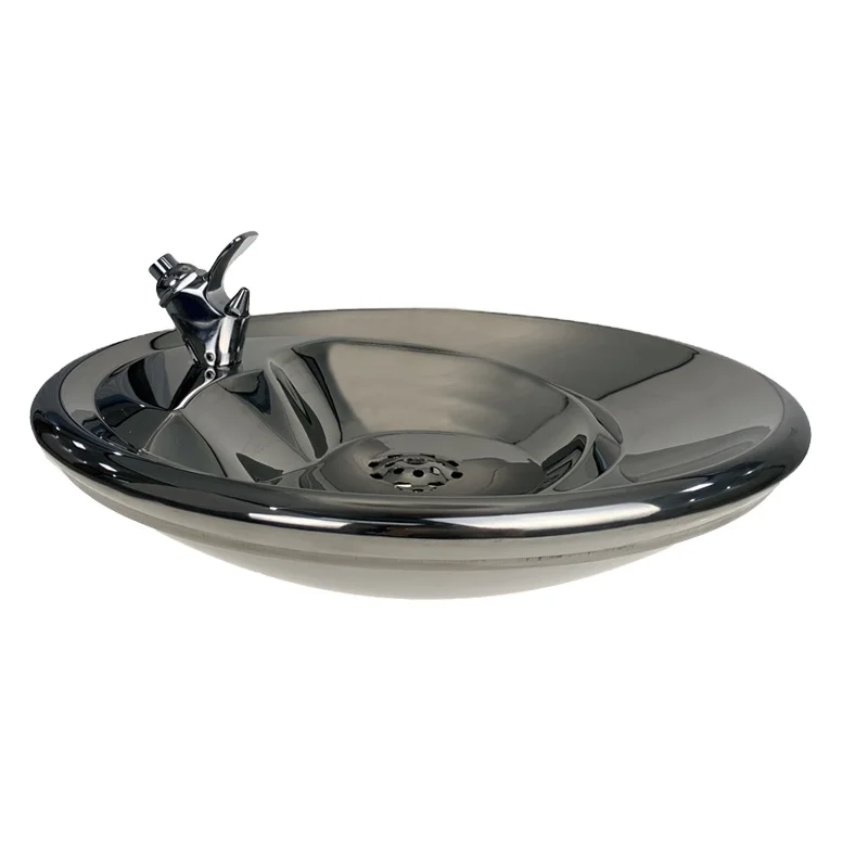 Stainless Steel 304  Outdoor Drinking Fountain Basin Sink, Direct Drinking Water Dispenser Water Sink