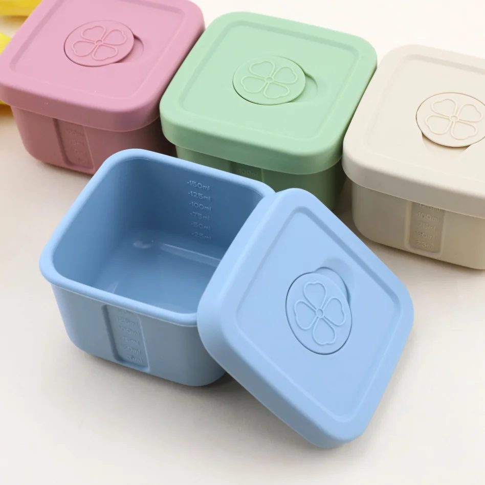Food-Grade Ice Cube Mold for Freezer Baby Complementary Foods Ice Cubes Home Ice Box for Portioning Storing Ice Cream Tools details