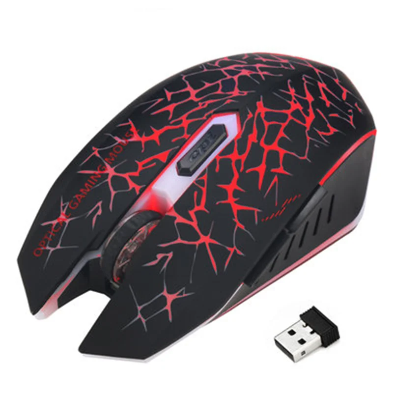 Factory Price Coloful LED Backlight Wired 6D Optical Computer Gaming Mouse for Professional Gamers 