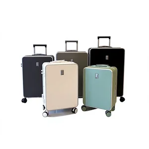 custom logo Best-selling Travel Trolley Case 20-inch New Universal Wheel Neoprene Combination Lock Suitcase Three-piece Set