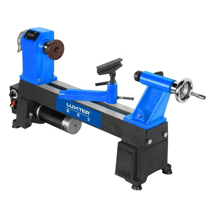 LUXTER 900W Mini Wood Automatic Mini Turning  Lathe Machine