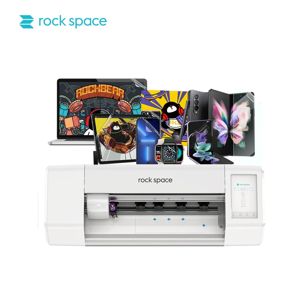 Rock Space Screen Protector Cutting Machines Mobile Screen Protector Cutting Machine