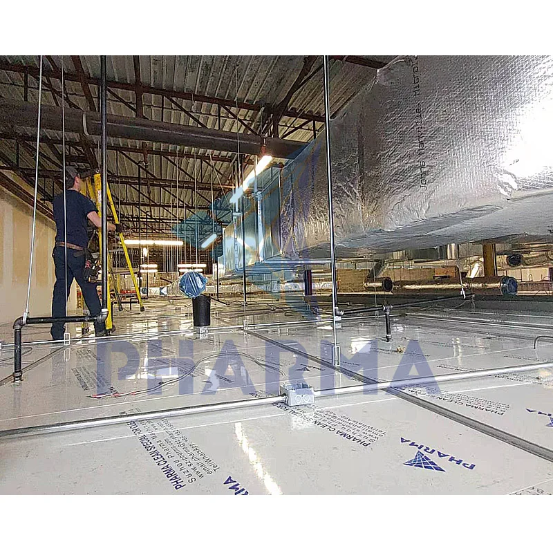 product-PHARMA-Aluminum Profile 50 Square Meter Sterile Clean Room-img