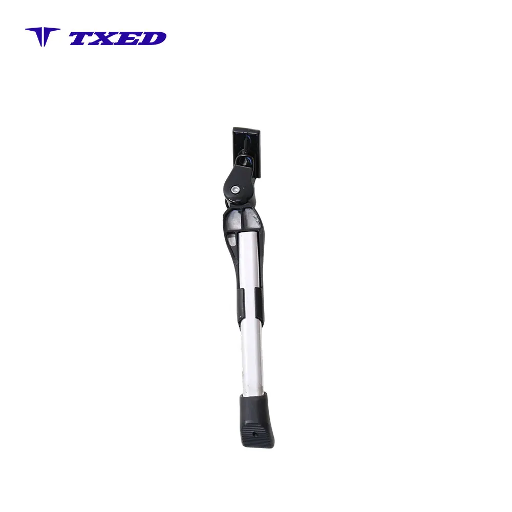 Aluminum Single Side No Aluminum Top Cover Bike Central Support Stand Adjustable Center Kickstand for 20 Inch Bicycle