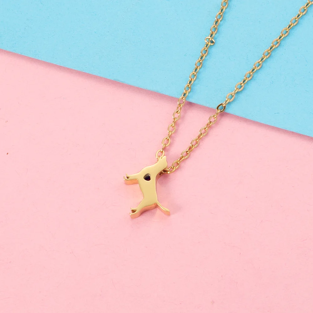 Dog Pendant Necklace