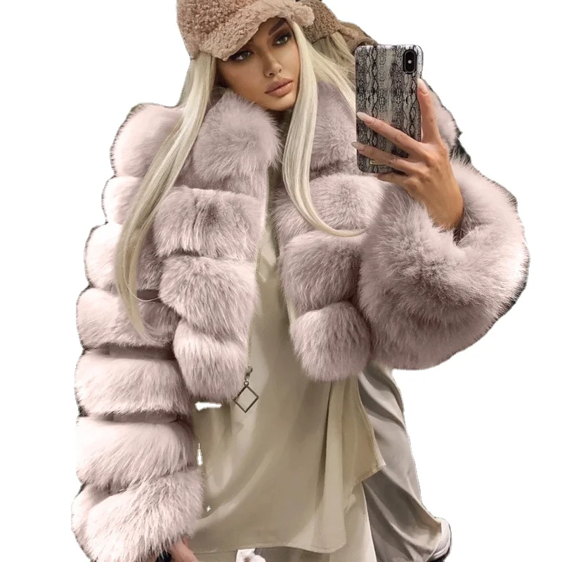 saga silver fox fur coat