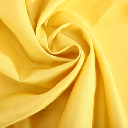 China factory seller fabric 14M/M yellow wholesale silk taffeta mulberry silk fabric for home textile NO 1
