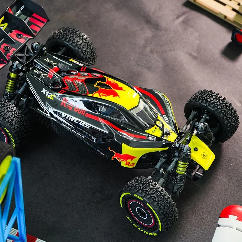 【ジャンク新品】RLAARLO AM-X12 4WD ブラシレスモーター ④ 橙 RLAARLO X12S RC Car - 90KM/H Speed Metal Brushless Buggy