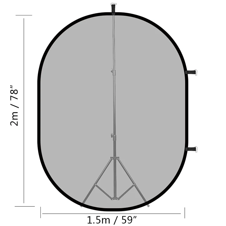 Однотонный фон для фотосъемки и съемки, высококачественный складной и удобный для переноски