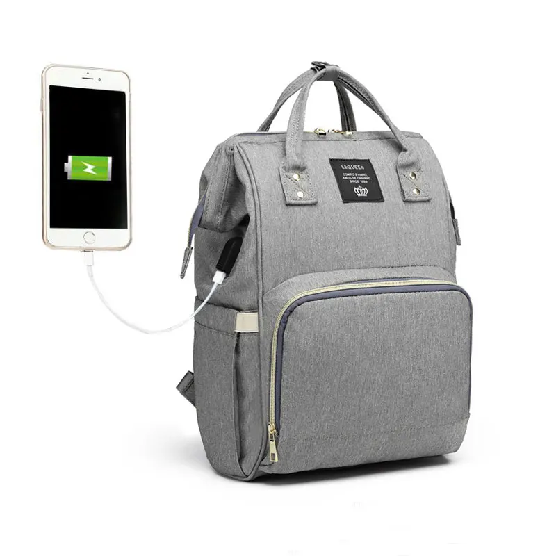 diaper bag backpack with usb