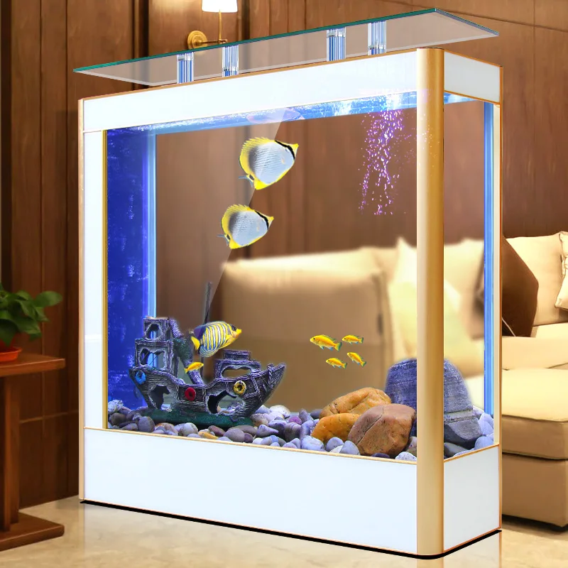 Made in China Pool Table Fish Tank Glass Made Fish Aquararium Glass Tank Customized Spot Goldfish tank at Ex Factory Price