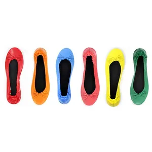 Wedding Gift Multi Color Woman Foldable Shoes After Party Disposal Shoes