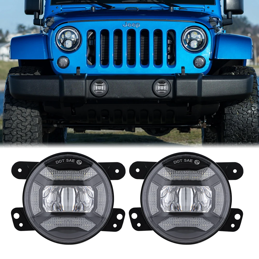 Newest 4 Inch Kingkong Led Foglight For Jeep Wr-angle Jk Best Fog Led  Lights For Cars Wholesale Foglamp - Buy Newest 4 Inch Kingkong Led Foglight  For Jeep Wr-angle Jk,Fog Led Lights