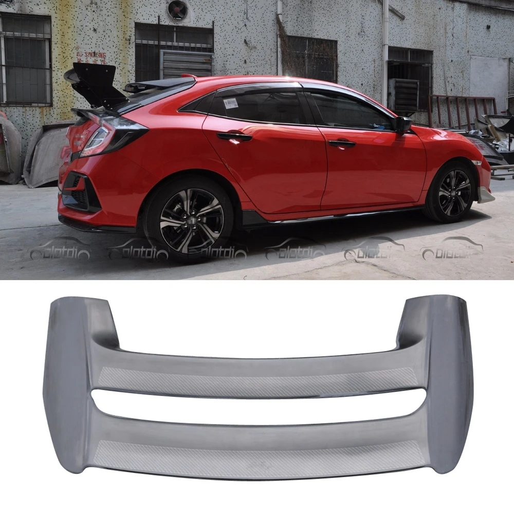 Mugen Type Roof Spoiler For Honda Civic Type R Fk7 Fk8 10th Abs Trunk Lip Wing Ducktail Boot 16 19 Buy For Honda Civic 10th Mugen Spoiler For Honda Civic Fk7 Hatchback Wing For