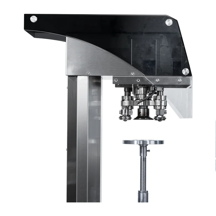 Manual Paper Tube Seamer Spices Composite Paper Can Sealing Machine