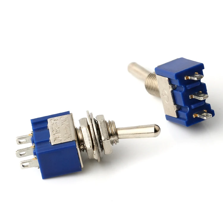 Mini ON-OFF-ON Toggle Switch - 6A125V MTS-103 Waterproof