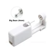 Silver 4mm Big Bean