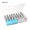 Set argento da 38 pezzi