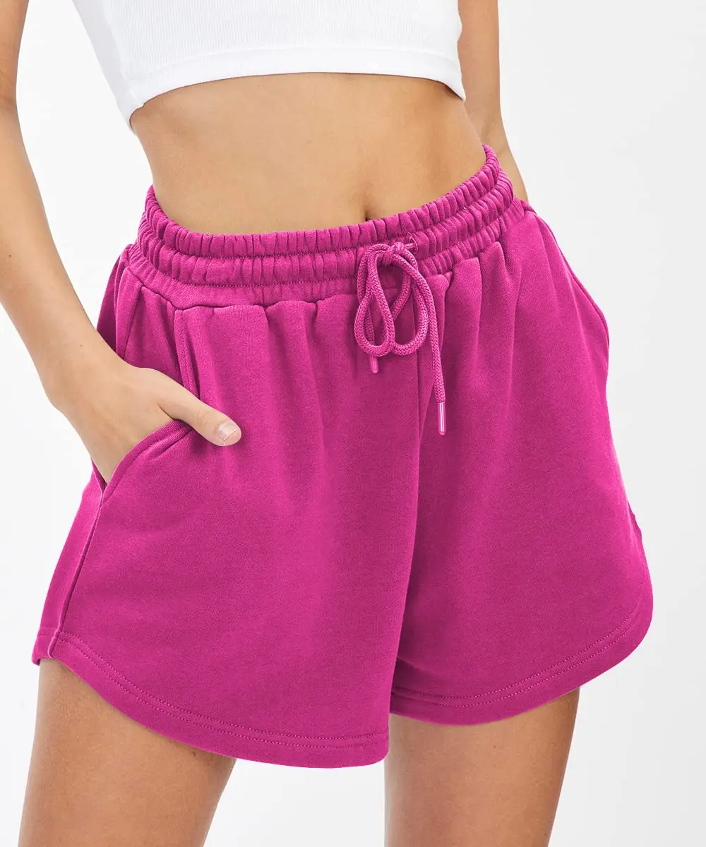 High Quality Women Sweat Shorts Casual Summer Comfy Lounge Athletic
