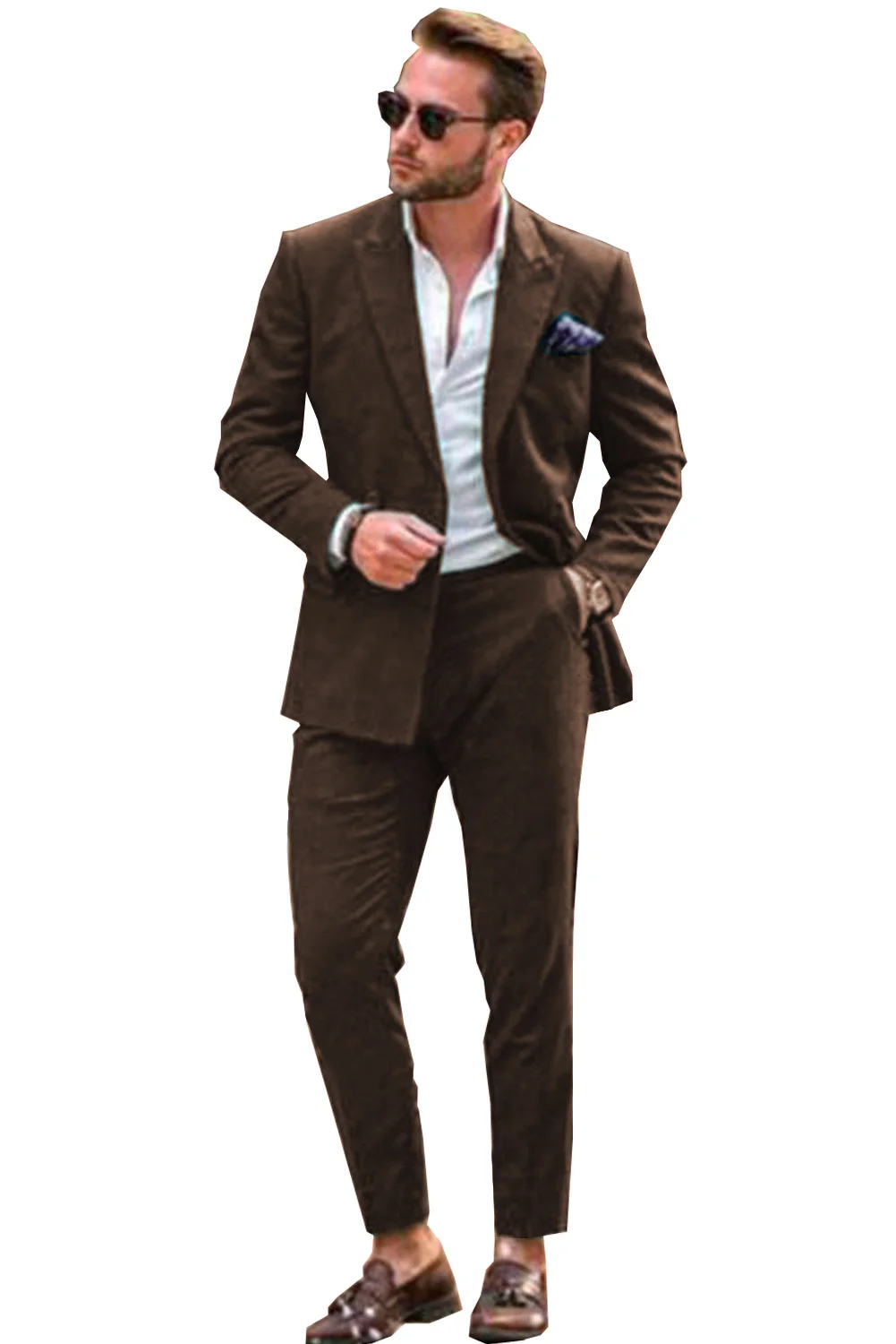 2024 Slim Fit Business Suits Men Summer Clothing 2 Pieces Classic Men's Suit Men's Wedding Bridesman Dress Set
