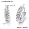 F1695-silver white zircon earrings-large