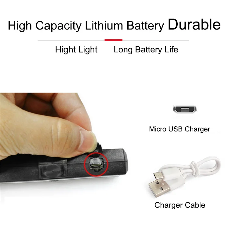 Hot Selling Rechargeable Waterproof Led Bicycle Light Set for Outdoor Bike Activities Warning Tail Light