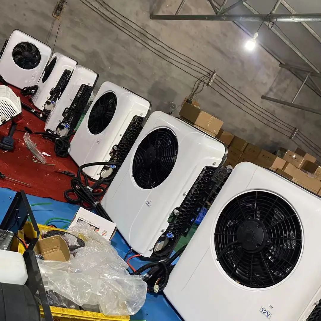 12V 24V Battery Electric APU AC Air Conditioning System for Truck ...
