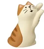 Gatto bianco con artigli