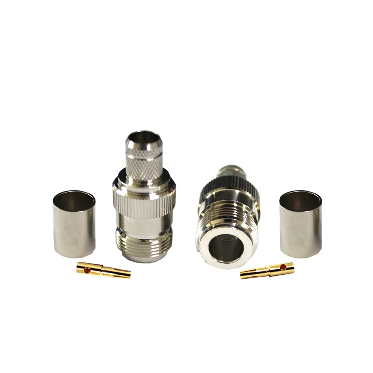 product high performance n c k7d coaxial connector 50ohm n type female jack connector crimp 7d fb 400 for communication equipment-0
