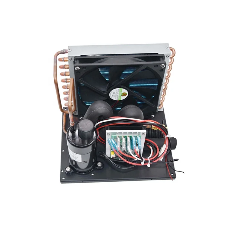 12v 24vミニ冷蔵庫冷却ユニットミニチュア冷凍コンプレッサー