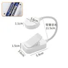 White - battery operated
