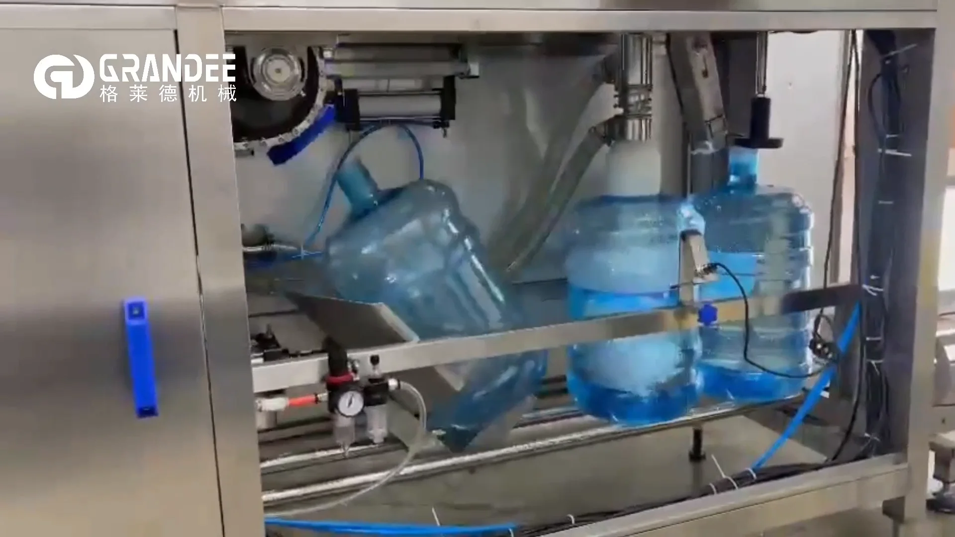 Picture of Fully Automatic 20l 5 Gallon Sterile Drinking Water Bottle Washing ...