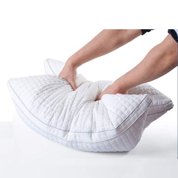 Height Adjustable Luxury Hotel Soft Plush Fiber Fill Sleeping Bed