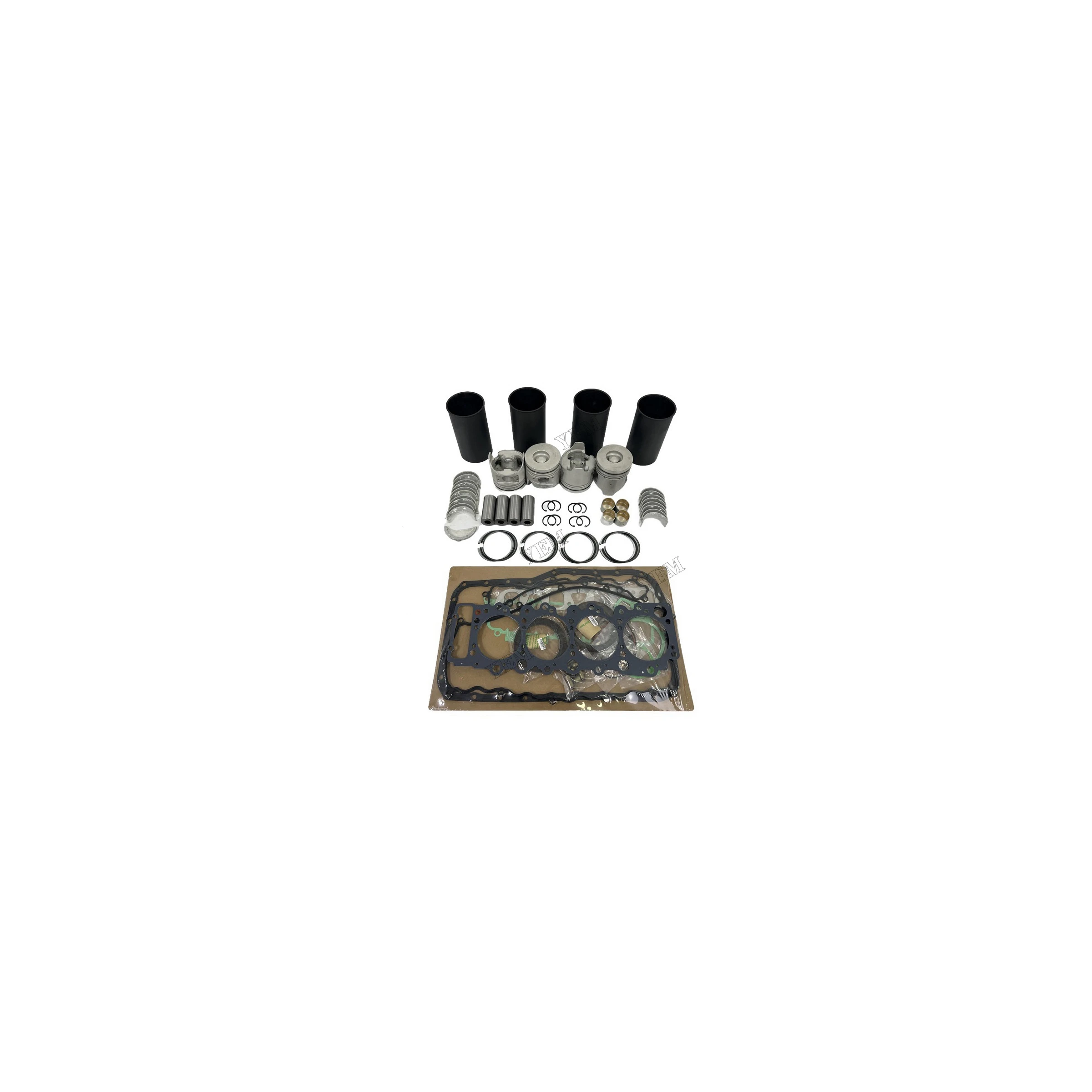 Overhaul Kit With Bearing Set Compatible for Isuzu 4HG1 Heavy Duty Engine Parts