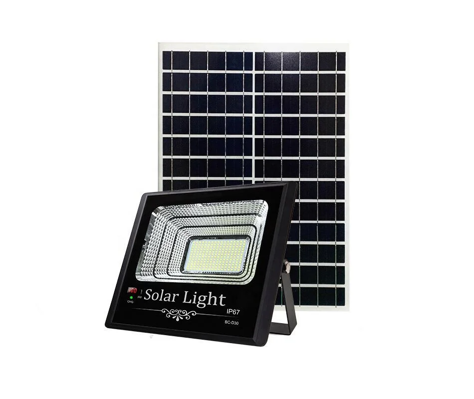 manufacturer energy saving ip67 countryside garden solar spotlight led 30W solar flood light