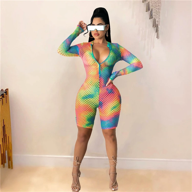 MOEN V Neck vetement femme Sexy Fashion Ladies Woman  New Arrival 2021 Bodycon Women Jumpsuit