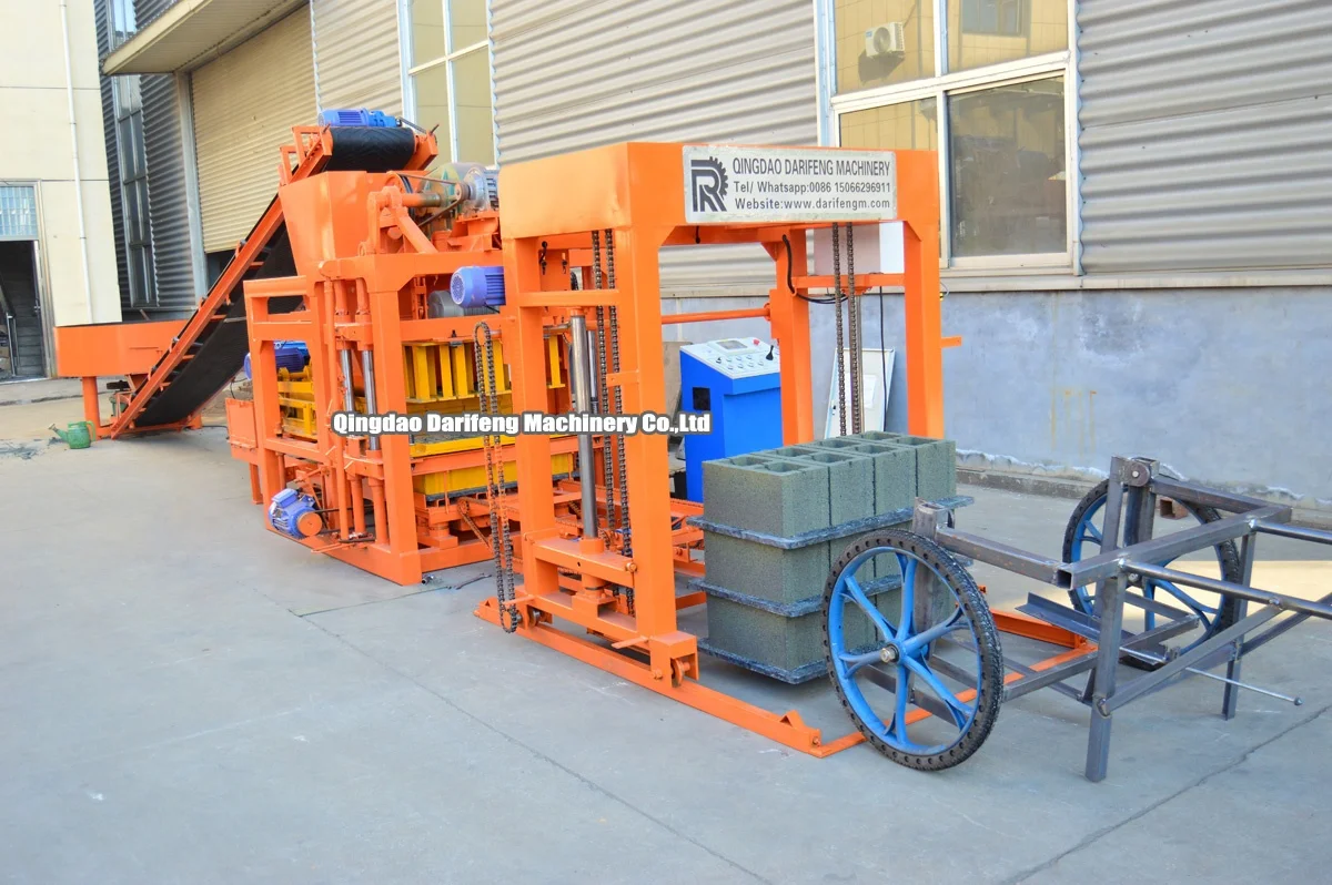 Fully Automatic Machine a Fabriquer Des Briques 6 Inches Block Making Machine Line Electric Snpc Brick Making Machine