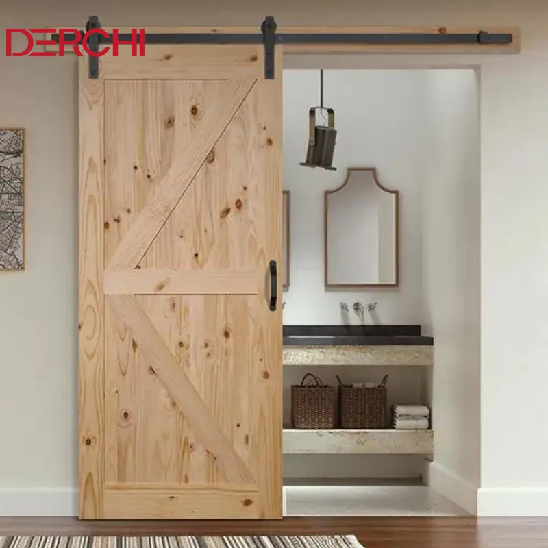 Wood Simple Barn Doors Soundproof Interior Sliding Doors