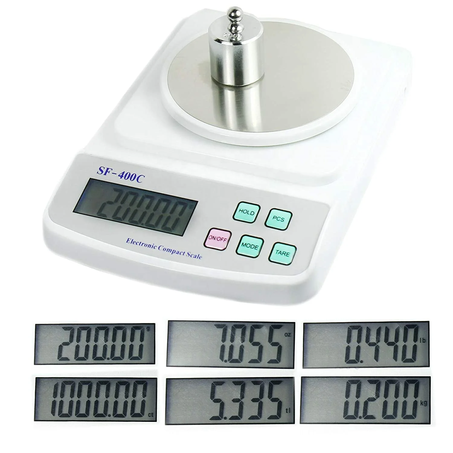 SI Manufacturing Compact Digital Scale with Bowl