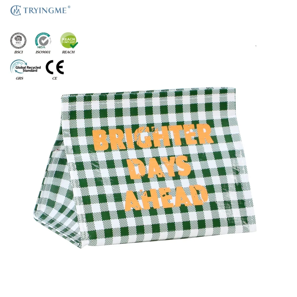 Luxury PP Woven Tissue Box with Velcro Custom Logo Luxury Packaging & Printing Product